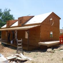 construction process of cabin
