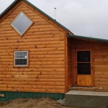 Beautiful log cabin